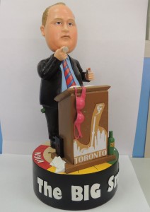 Talking Mayor Rob Ford Bobble-Head Doll